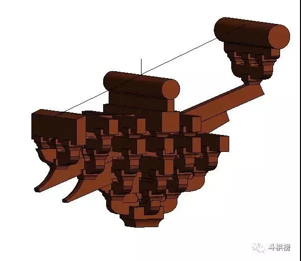 BIM Design of Ancient Architecture - Six Pavilions in Song Style - Dougong Construction