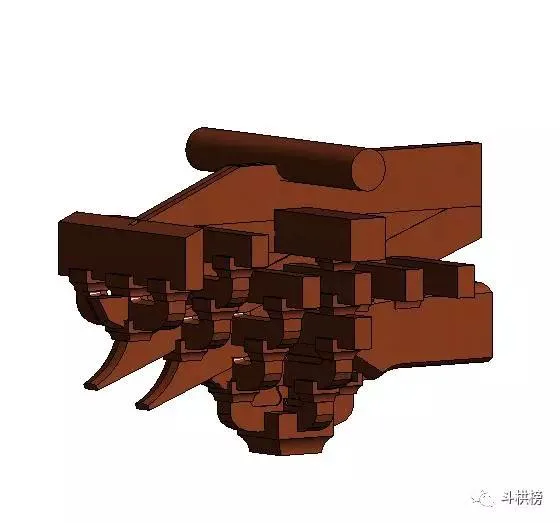 BIM Design of Ancient Architecture - Six Pavilions in Song Style - Dougong Construction