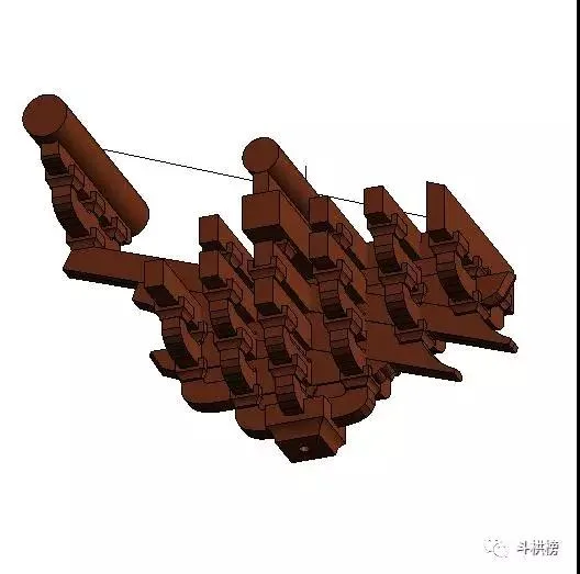 BIM Design of Ancient Architecture - Six Pavilions in Song Style - Dougong Construction