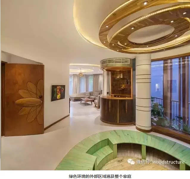 Prefabricated | Wooden Structure Building: Graceful Curved Residential Buildings