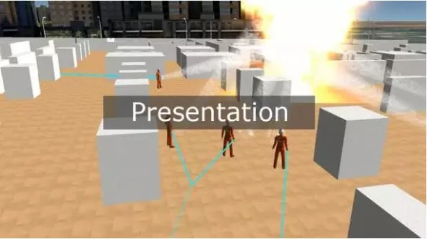 Prefabricated | [BIM Application] BIM+VR-GIS Combined Demonstration: Fire Protection Plan