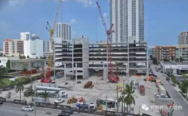Prefabricated Concrete Application and Practice - Stereoscopic Parking Lot
