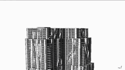 Prefabricated | 10500 steel plates of various shapes, shaping a building designed solely for New York!