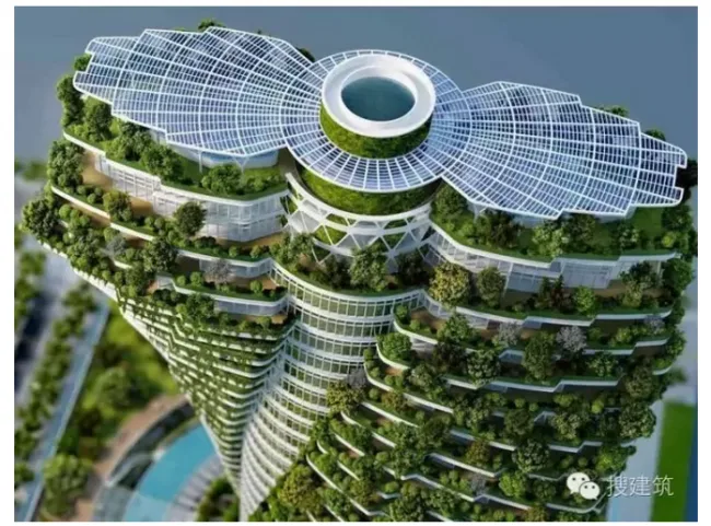Prefabricated | Green Building | This is the real residential building! A tree inhabited by people