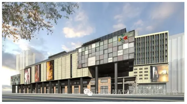 Prefabricated | Shanghai's first prefabricated commercial complex, A03B-11 plot project in Block 384, Jiangwan Town