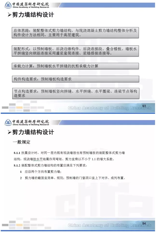 Prefabricated | [Tian Chunyu] Key points of prefabricated concrete structure design