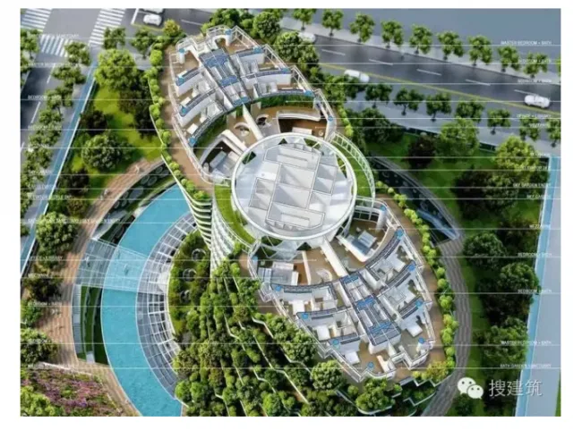 Prefabricated | Green Building | This is the real residential building! A tree inhabited by people