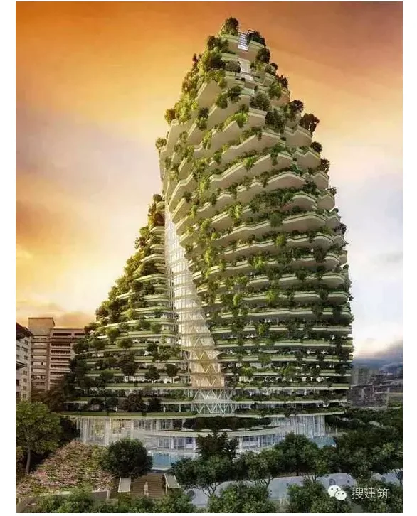Prefabricated | Green Building | This is the real residential building! A tree inhabited by people