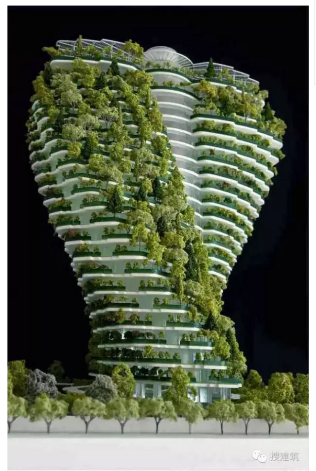 Prefabricated | Green Building | This is the real residential building! A tree inhabited by people