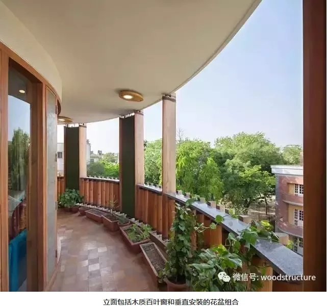 Prefabricated | Wooden Structure Building: Graceful Curved Residential Buildings