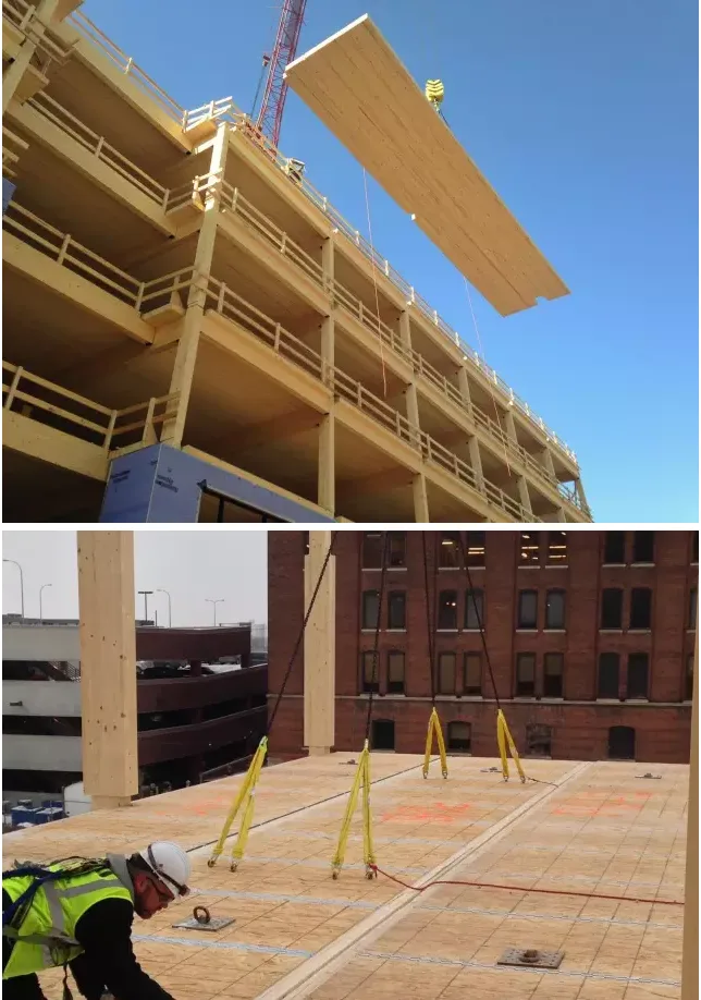 Prefabricated | The largest modern wooden building in the United States has been completed!