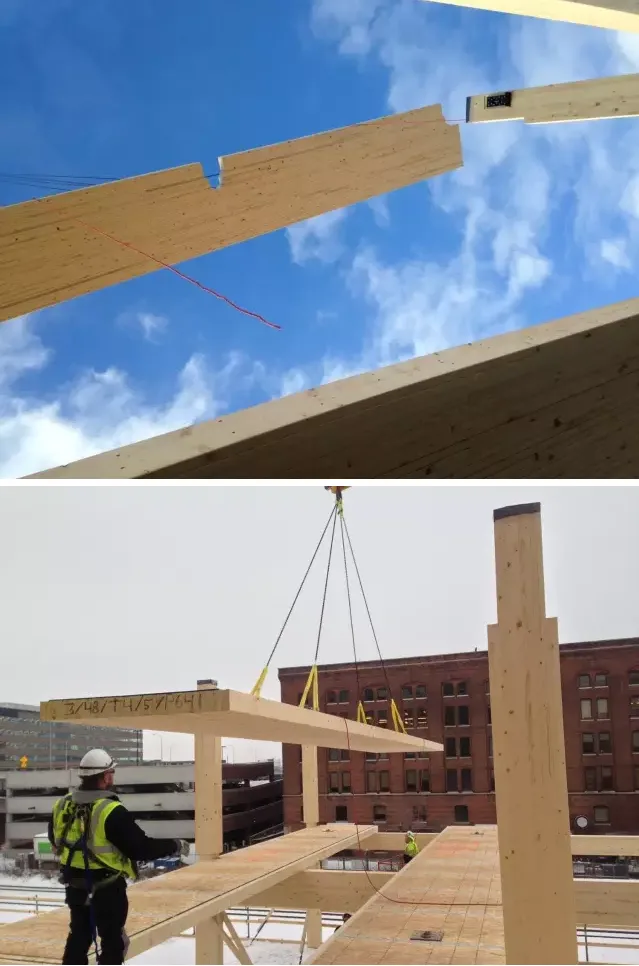 Prefabricated | The largest modern wooden building in the United States has been completed!