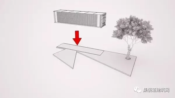 Detailed diagram of the construction process of prefabricated container house building structure