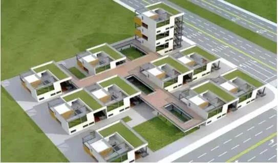 Prefabricated | Sunflower on the Roof - Zero Carbon Prefabricated Building
