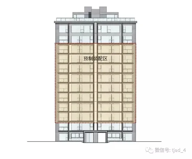 Prefabricated Design | Prefabricated Representation of Riverside City Scenery - Introduction to Prefabricated Structural Design of Qiantan 36-01 Plot Project