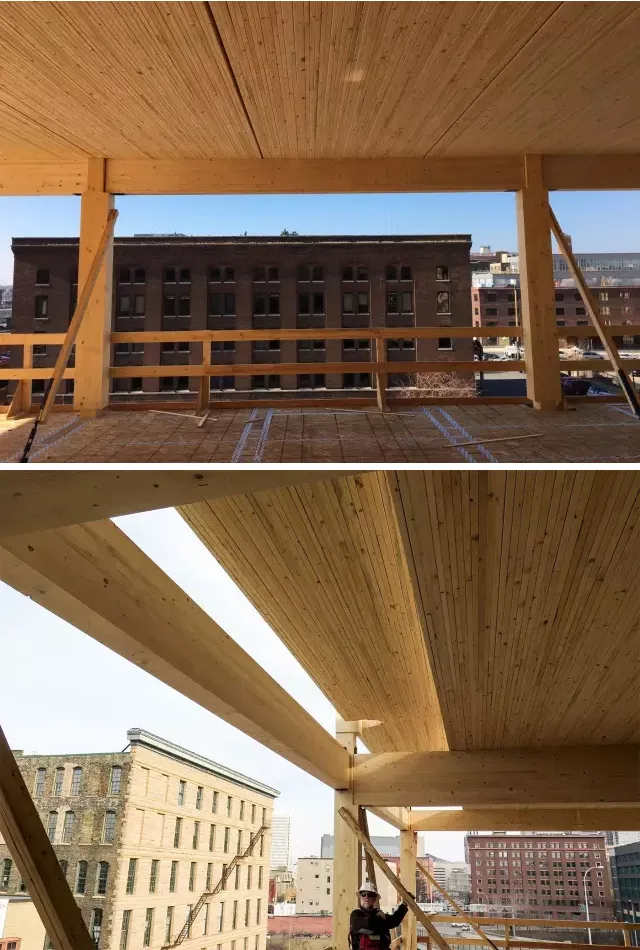 Prefabricated | The largest modern wooden building in the United States has been completed!