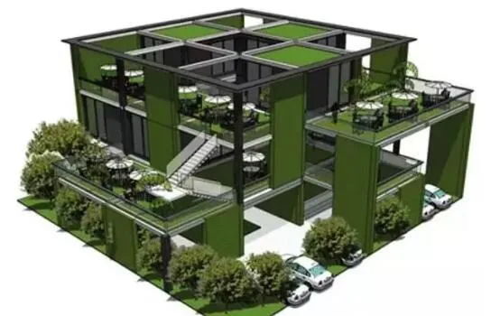 Prefabricated | Sunflower on the Roof - Zero Carbon Prefabricated Building