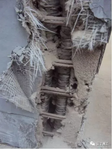 Leakage due to concrete compaction issues