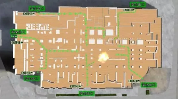 Prefabricated | [BIM Application] BIM+VR-GIS Combined Demonstration: Fire Protection Plan