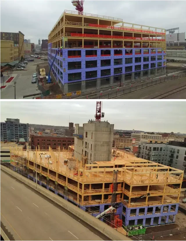 Prefabricated | The largest modern wooden building in the United States has been completed!