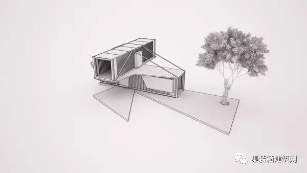 Detailed diagram of the construction process of prefabricated container house building structure