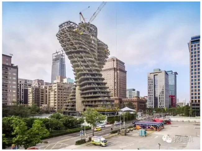 Prefabricated | Green Building | This is the real residential building! A tree inhabited by people