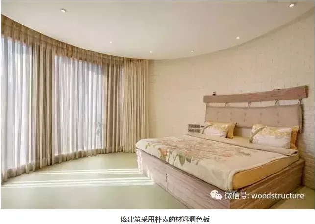 Prefabricated | Wooden Structure Building: Graceful Curved Residential Buildings