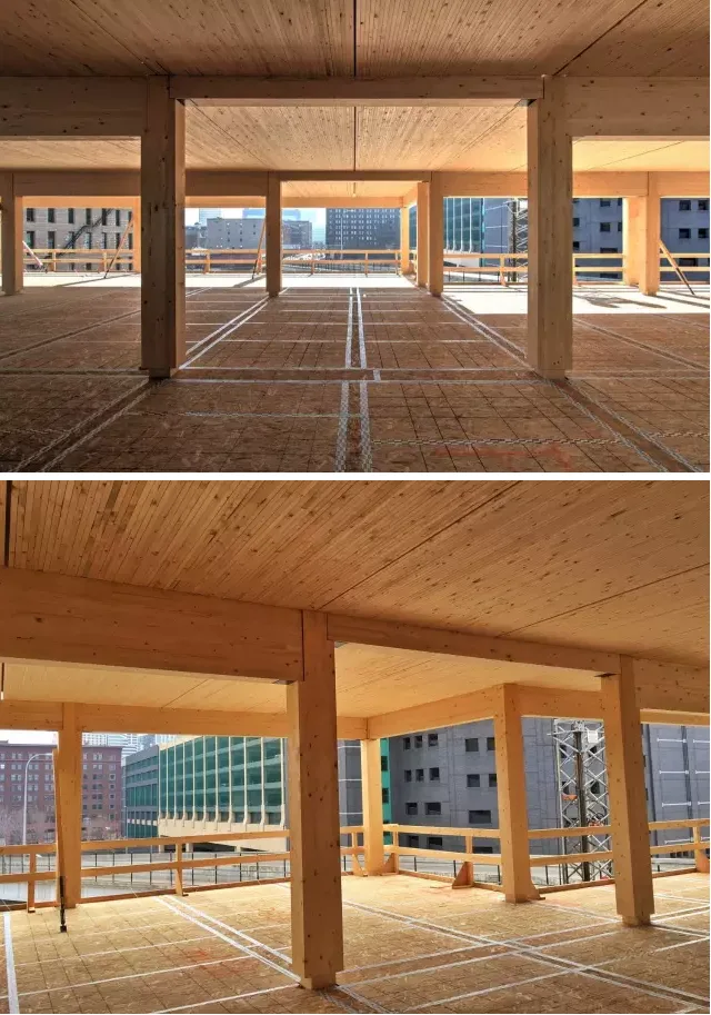 Prefabricated | The largest modern wooden building in the United States has been completed!
