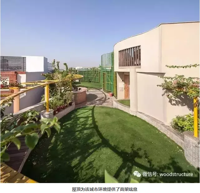 Prefabricated | Wooden Structure Building: Graceful Curved Residential Buildings
