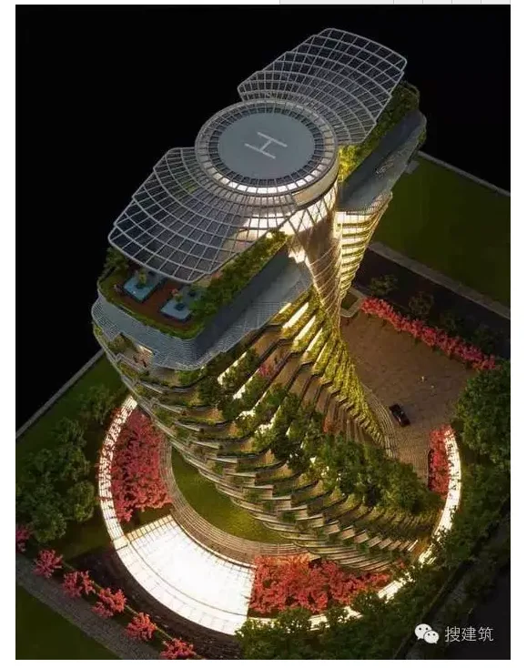 Prefabricated | Green Building | This is the real residential building! A tree inhabited by people