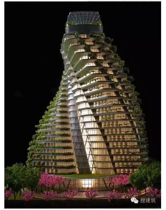 Prefabricated | Green Building | This is the real residential building! A tree inhabited by people