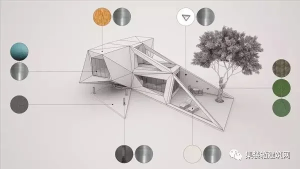 Detailed diagram of the construction process of prefabricated container house building structure