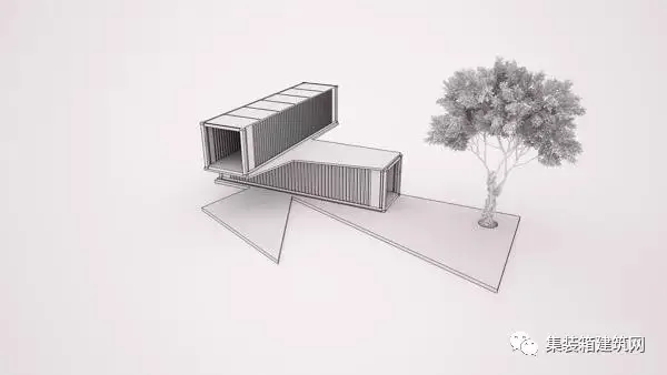 Detailed diagram of the construction process of prefabricated container house building structure