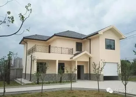 Prefabricated | 3D spraying+light steel system small villa