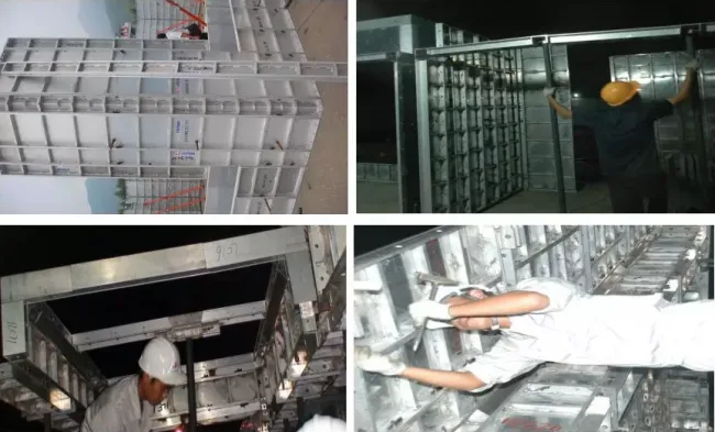 Prefabricated Aluminum Template Construction Method