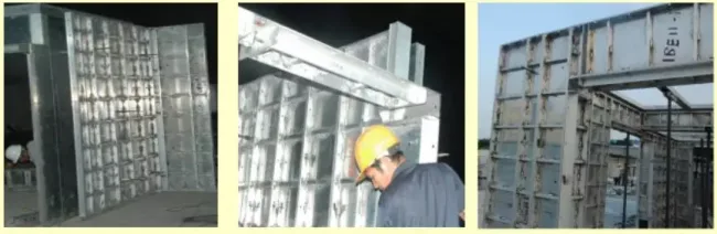 Prefabricated Aluminum Template Construction Method