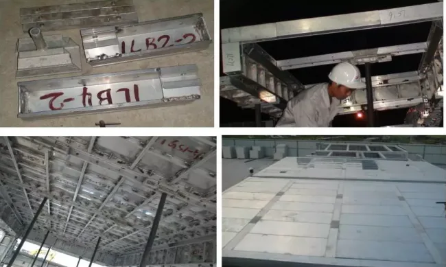 Prefabricated Aluminum Template Construction Method