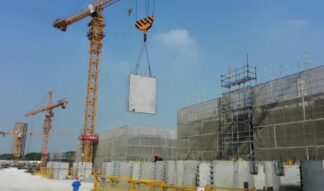 Intelligent construction of prefabricated buildings