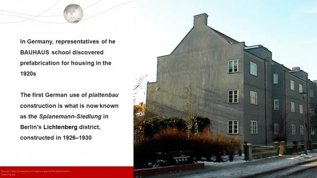 Prefabricated Architecture | Experience and Inspiration from the Development of Prefabricated Buildings in Germany
