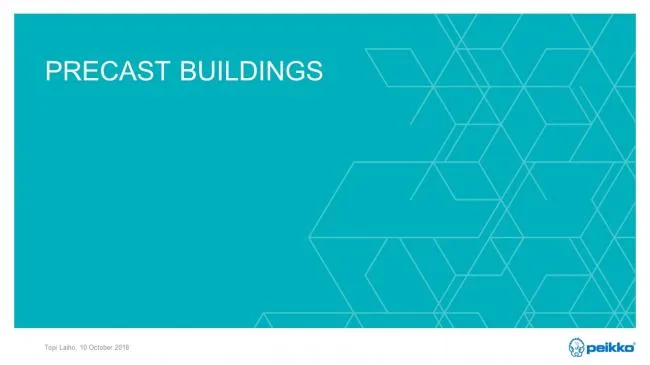 Prefabricated | Topi Laiho: Development history, current situation and experience of Nordic prefabricated concrete buildings