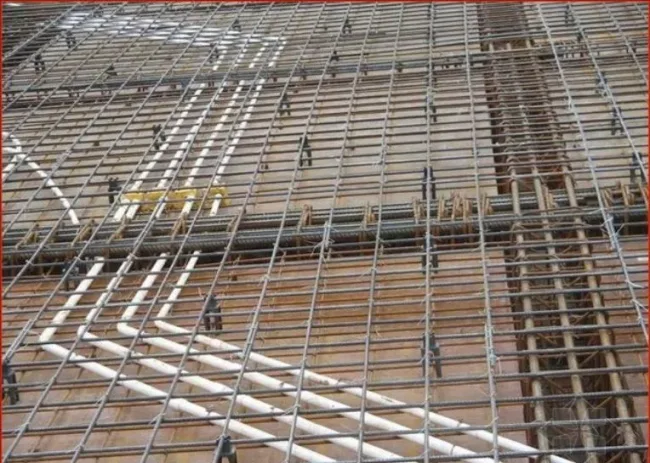 Anchorage length for bending moment steel bars