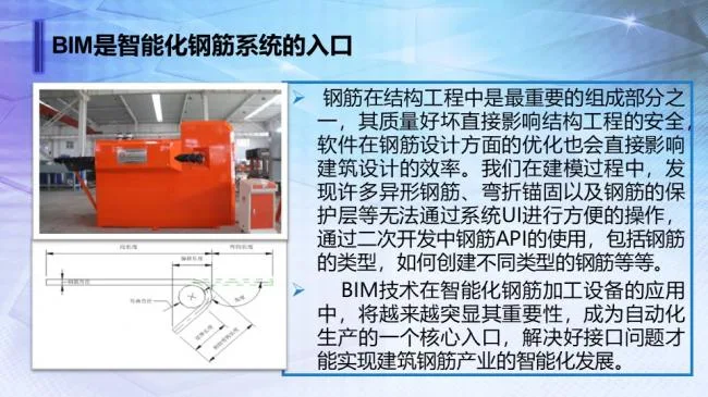 Integration of Prefabricated BIM Technology and Intelligent Reinforcement Processing Equipment