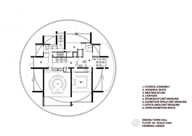 BIM Architecture | Town Crystal City Hall/Henning Larsen