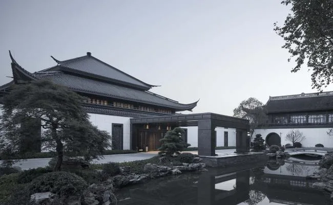 BIM architecture | White walls and black tiles, classical reproduction! Shaoxing Restaurant Renovation and Expansion Promotion Project/Zhejiang New Year Night School Architectural Design Seminar Institute