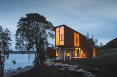 BIM Architecture: Embracing the Lake and Wind at the Isolated Exhibition Hall by Aguilo+Pedraza-BIM WORLD