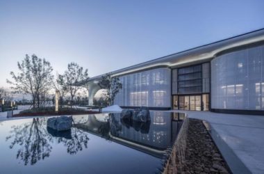 BIM Architecture: Green City Tangshan Blue Bay Town Life Experience Hall by GOA Elephant Design-BIM WORLD