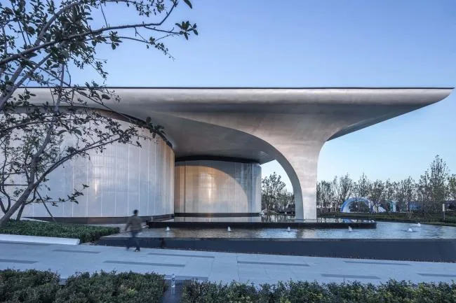 BIM Architecture | Green City Tangshan Blue Bay Town Life Experience Hall/GOA Elephant Design