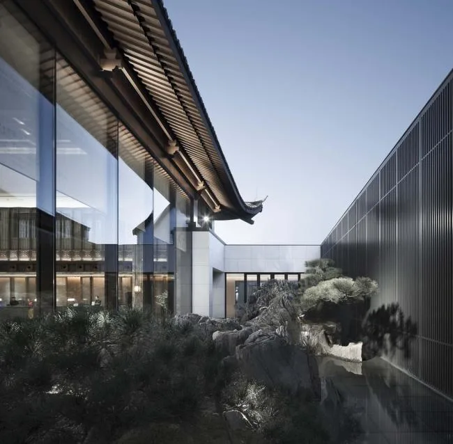 BIM architecture | White walls and black tiles, classical reproduction! Shaoxing Restaurant Renovation and Expansion Promotion Project/Zhejiang New Year Night School Architectural Design Seminar Institute