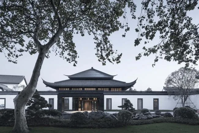 BIM architecture | White walls and black tiles, classical reproduction! Shaoxing Restaurant Renovation and Expansion Promotion Project/Zhejiang New Year Night School Architectural Design Seminar Institute