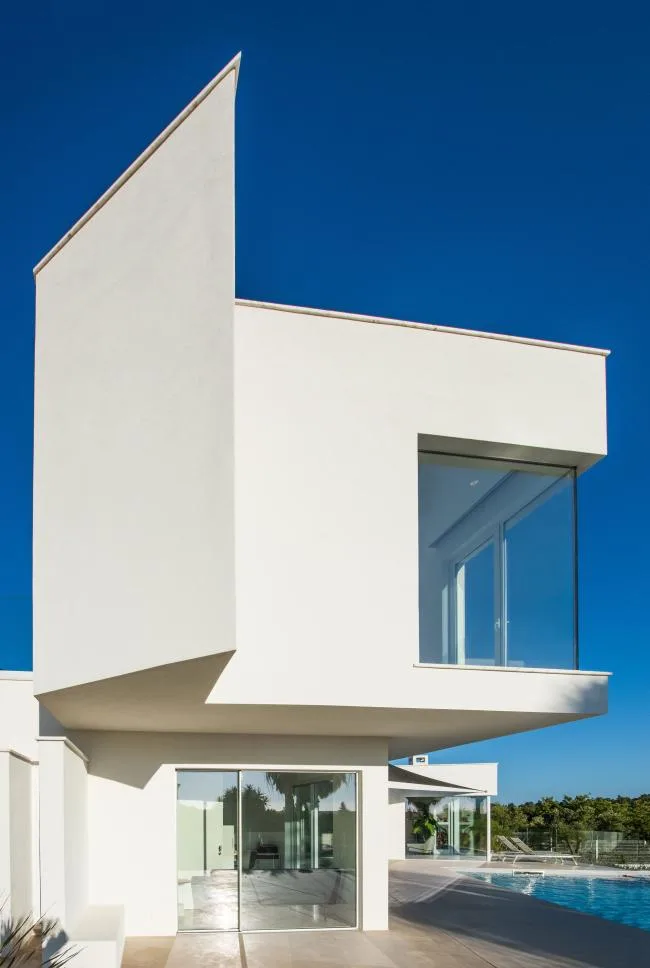 BIM Architecture | Natural Organic, Pure White Mediterranean Room/STUDIOARTE Architects
